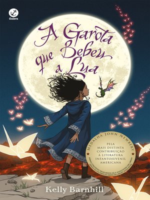cover image of A garota que bebeu a lua